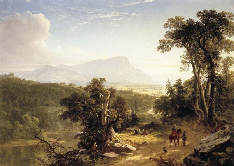 Asher Brown Durand Landscape composition in the catskills oil painting picture